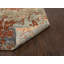 Tapis brun / gris en laine noué à la main-1243090312