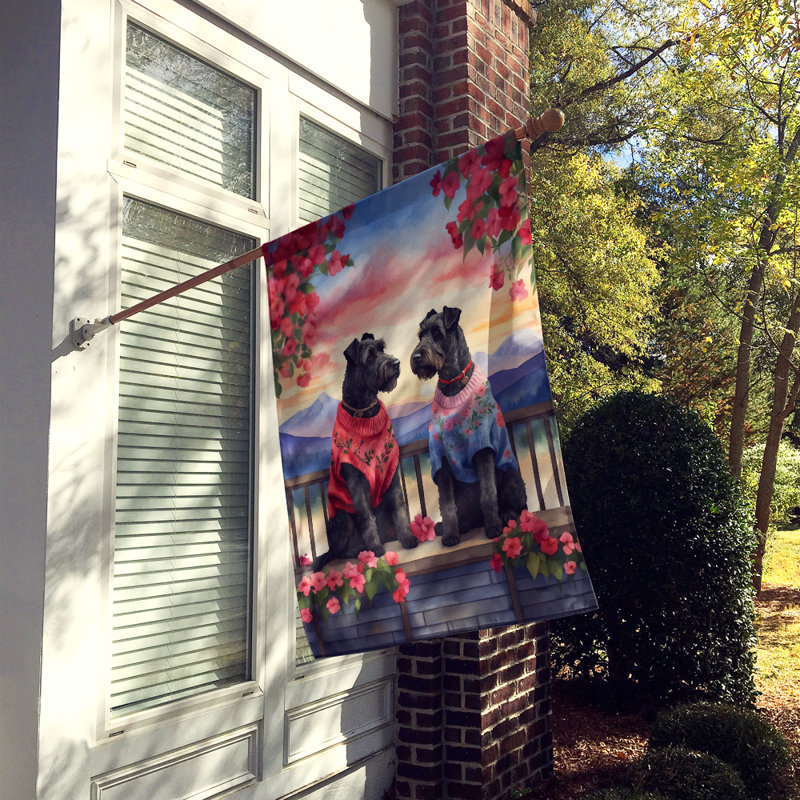 Double Sided 40'' H x 28'' W Polyester Valentine's Day House Flag