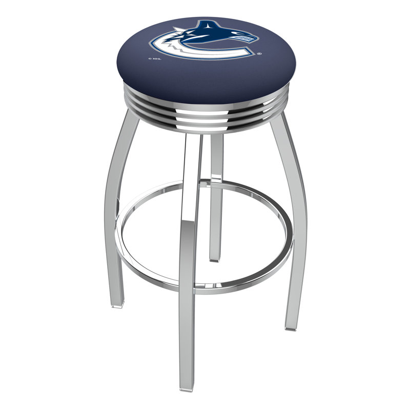 NHL Swivel Bar Stool, Vancouver Canucks, Bar Stool ( 30" Seat Height)