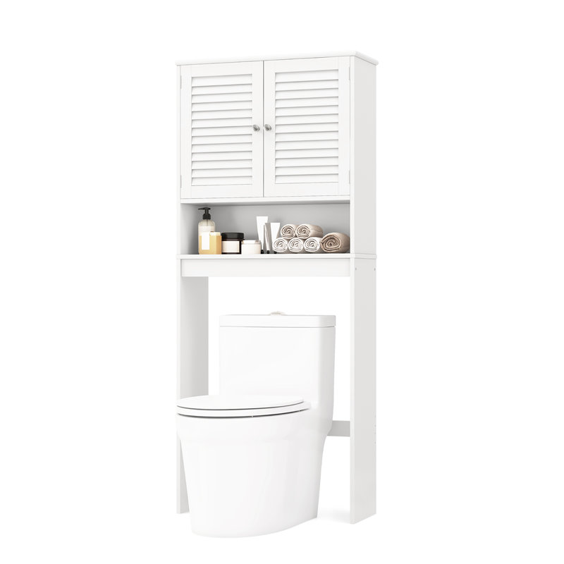 Higbee Over The Toilet Storage, 26'' W x 61.8'' H x 10'' D