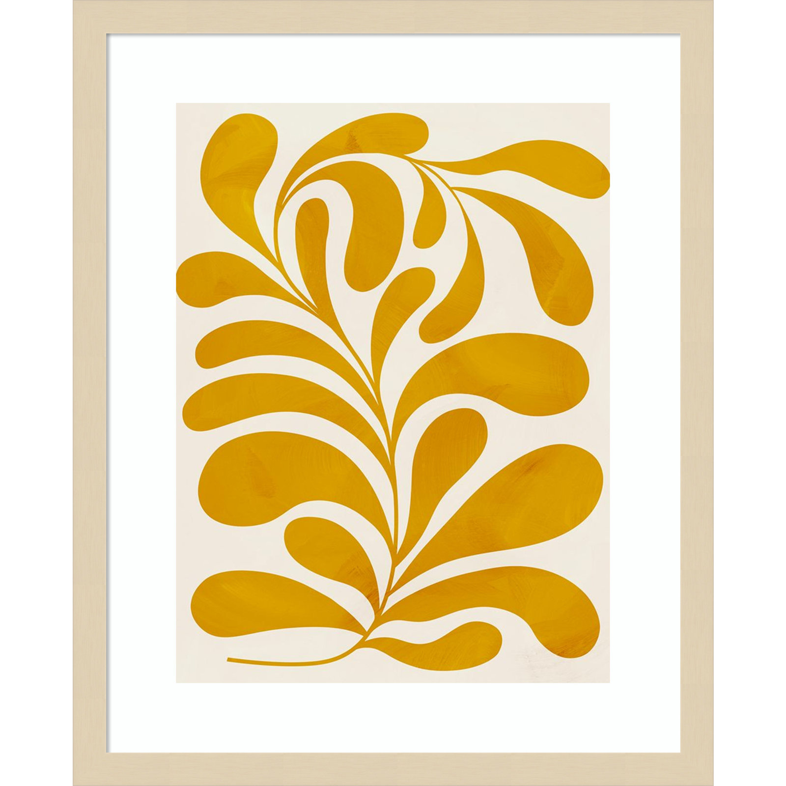 Goldenrod II by Grace Popp, Natural, 21" H x 17" W x 1" D