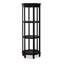 Vitrines en bois massif noir-121251113