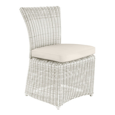 Sag Harbor Patio Dining Side Chair with Cushion (Set of 2)