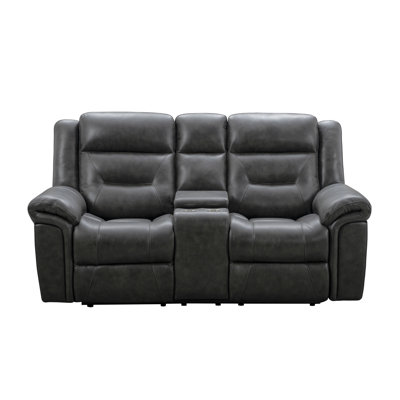 Brenza 77'' Upholstered Power Reclining Loveseat