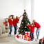 Faux Fur Tree Skirt