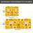 Yellow Hello Sunshine Kitchen Mats,2 Pack,For Kitchen & Laundry Room