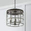 Lustre tambour 4 lumières Colby