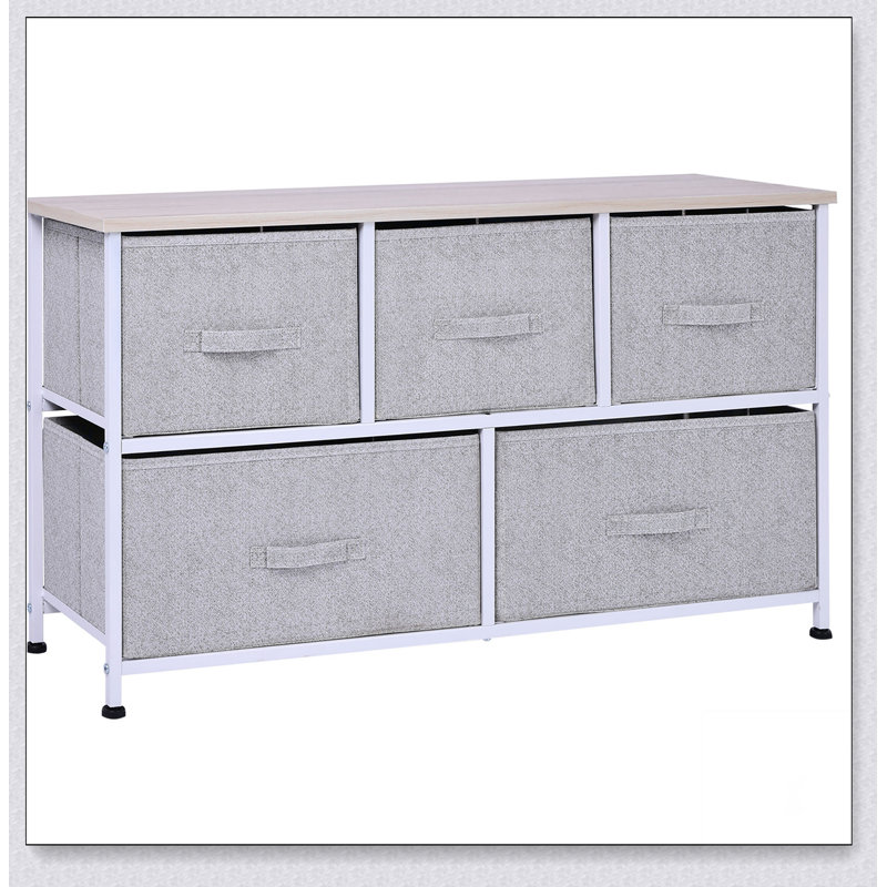 Rangement horizontal 40 po 5 tiroirs