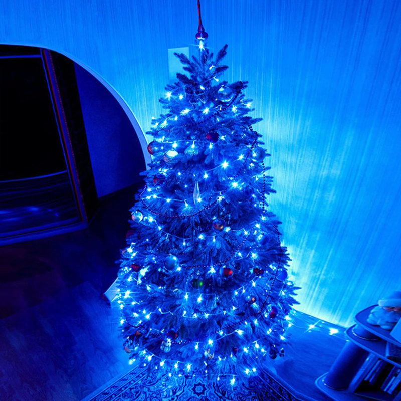 Guirlande de Noël 100 lumières Atreya, Bleu