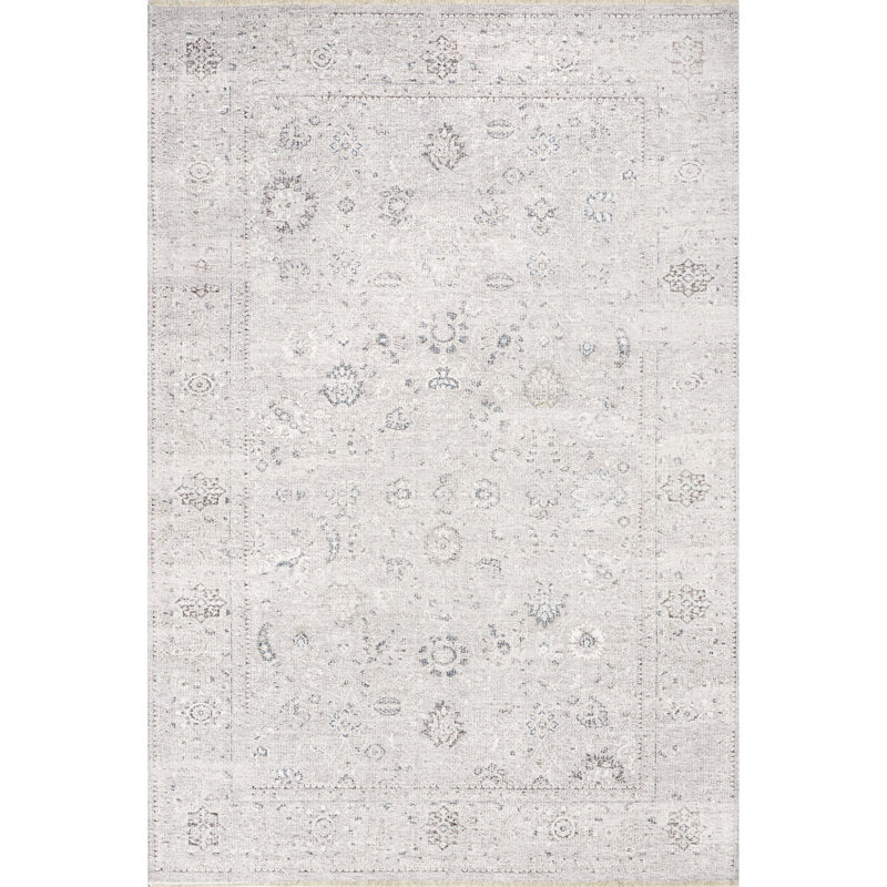 Ayleen SpinClean Traditional Machine Washable Area Rug, Runner 2'6" x 8'