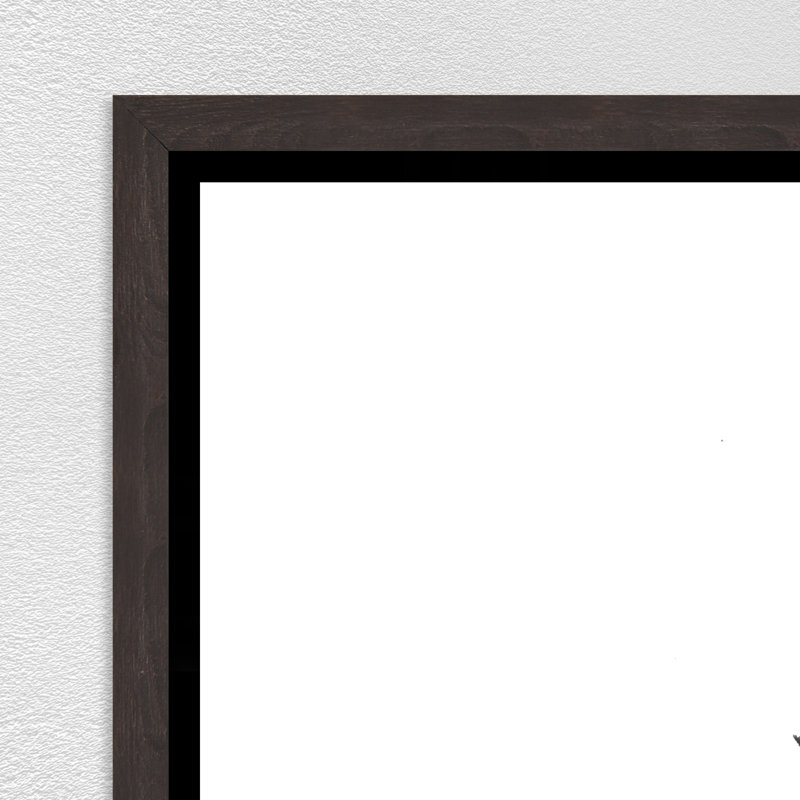 Drawing Black II Painting by Elena Carlie, 45.75" H x 31.75" W, Image Brush Gel