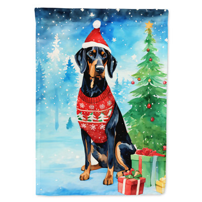 Double Sided Polyester Christmas