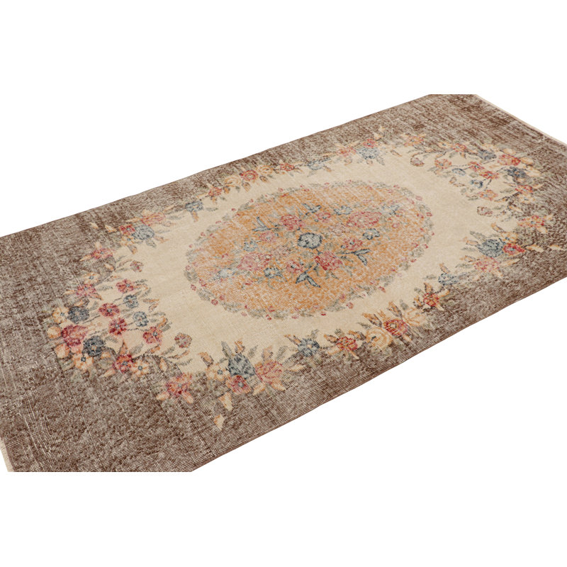 One-of-a-Kind 3'10" X 7'4" Hand Knotted Area Rug