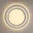 Covell 19.68" 2 - Tier Acrylic LED Flush Mount 3 Color Temperature