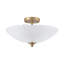 Plafonnier semi-encastré 3 lumières-1501598783