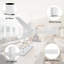 52 In. 3 Abs Blades Indoor Flush Mount Ceiling Fan Without Light-30742920-30742935