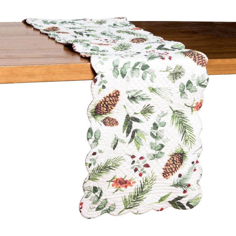 Deterrion Runner No Pattern Cotton Table Runner