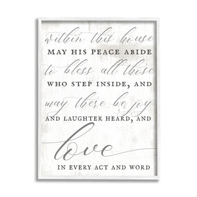 Wrapped Canvas Textual Art