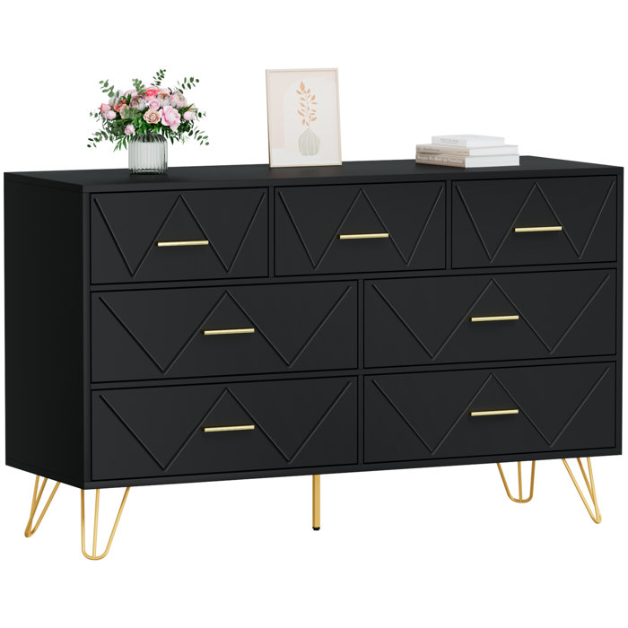 Mercer41 Shanen 7 - Drawer Dresser & Reviews | Wayfair