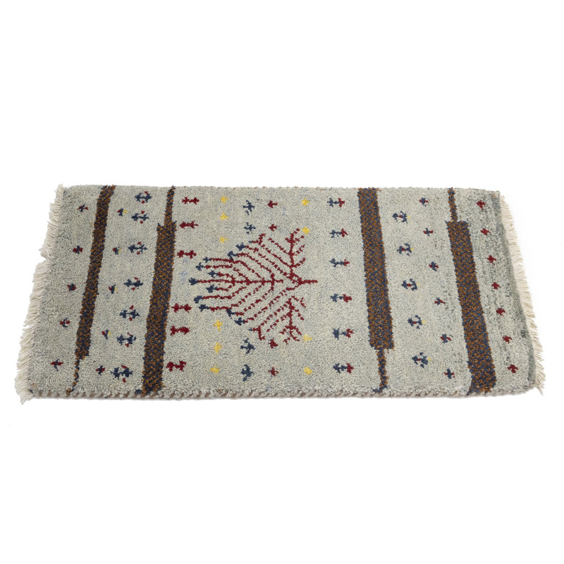 Petit tapis oriental indo-Gabbeh