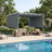 Aoodor Aluminum Pergola with Canopy-90610976-90610977