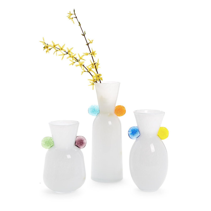 Ensemble de 3 vases en verre Contempo