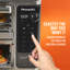 Four à friteuse à deux portes PowerXL SmartSynx, cuire différents aliments en même temps, 10 fonctions de cuisson: cuire, griller, rôtir et rôtir, acier inoxydable