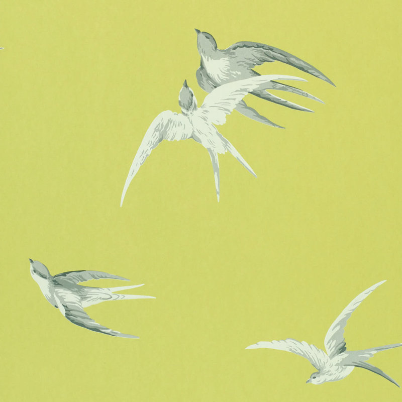 Wedgwood 10.05m x 52cm Wallpaper Roll, Yellow