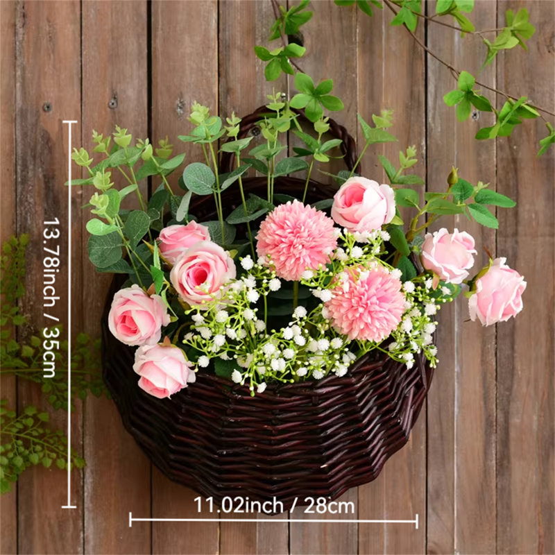 Wall-Mounted Artificial Flower