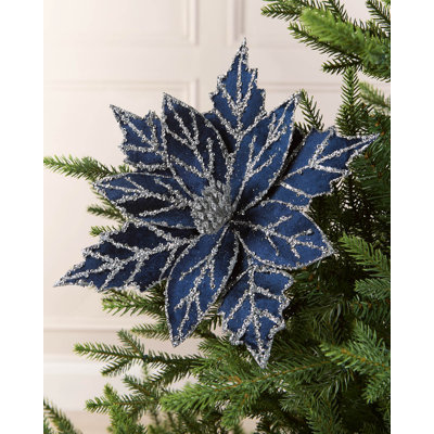 24cm Polystyrene Poinsettia Flower
