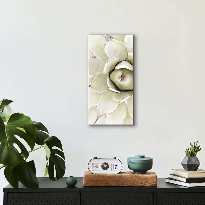 'Agave Panel 2' by Stellar Design Studio, Acrylic Glass Wall Art, 24" H x 12" W