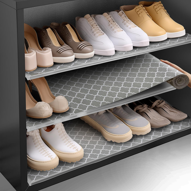 Tablette et doublure de tiroir pour armoire de cuisine antidérapante | Tablette épaissie imperméable avec protège-doublure pour garde-robe de salle de bain 12 po x 20 pi