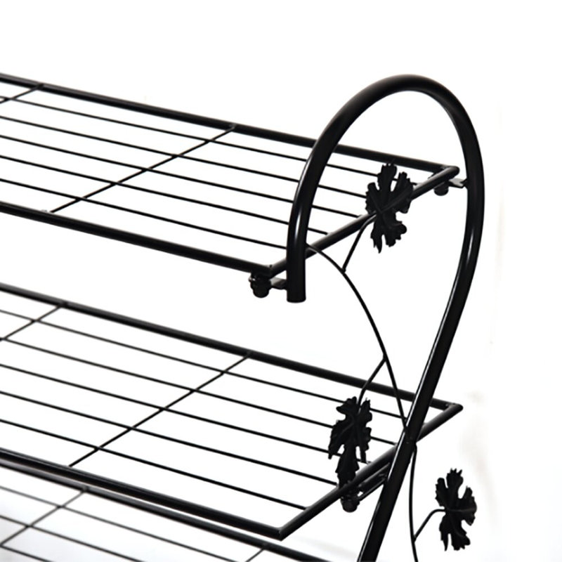 4-Tier Metal Shoe Rack