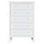 Commode verticale à 5 tiroirs avec boutons ronds-909029496