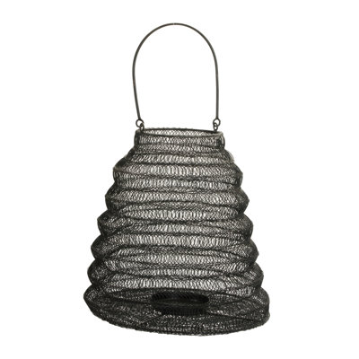 Lanterne suspendue en maille de fer 11 po