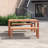 4 - Person Wood Patio Dining Set with Rectangular Table-1030639460