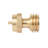Flame King Propane Tank Adapter, 20LB to 1LB Converter, Use 1LB Propane Tanks when 20lb Runs Out