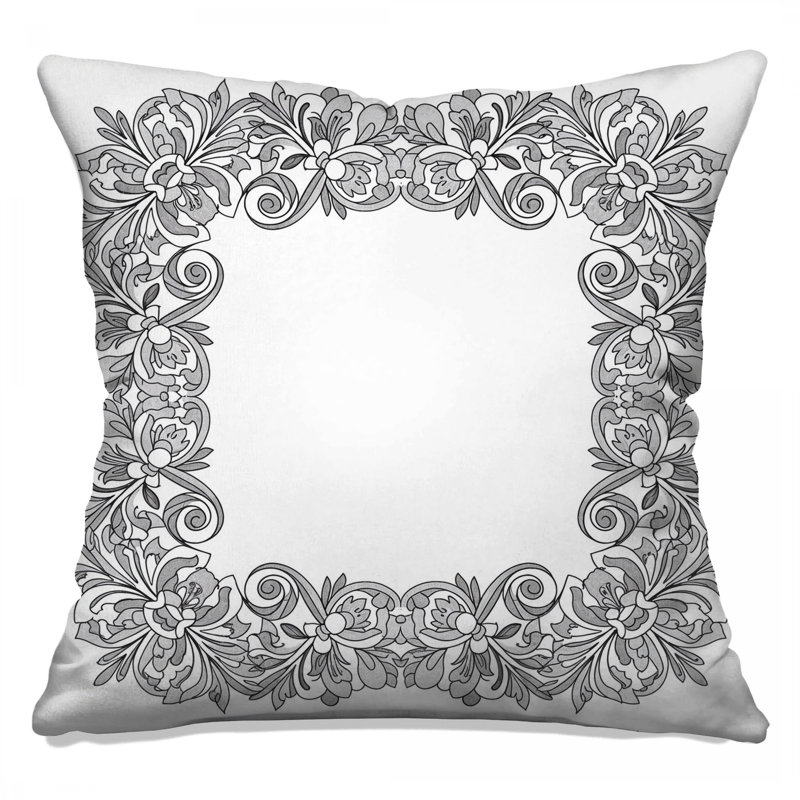 Coussins décoratifs floraux, 16 x 16 inches