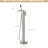 Freestanding Waterfall Bathroom Faucet, 360 Swivel Spout And Hand Shower, Dual Temperature, Brushed Nickel Brass Faucet With Tub Detachable Handheld, Rotatable, Temperature Control,-125483845