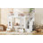 Twin-Over-Twin Bunk Bed With Changeable Table, Bunk Bed Turn Into Upper Bed And Down Desk -White