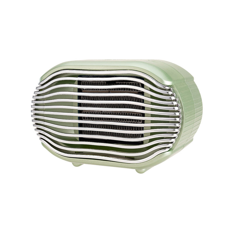Portable Heaters Space Warmer Fan Blower Radiator Heating For Winter, Green