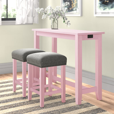 Claudelle 2 - Person Trestle Dining Set