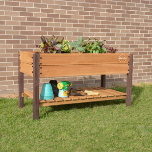 Miracle-Gro Wood Raised Garden Planter