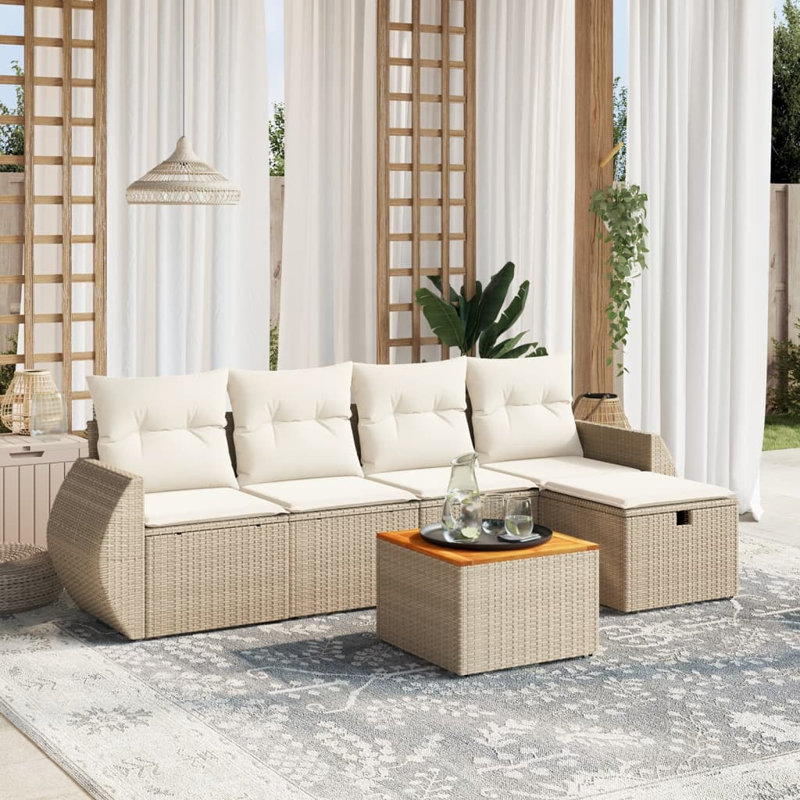 Ensemble de canapé de jardin Vidaxl