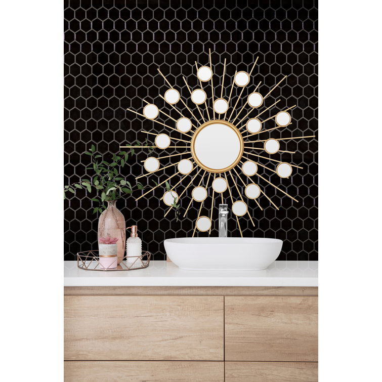 Shaw Tile Diva Black Mosaic Matte – FloorLife