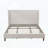 Upholstered Bed High Headboard Chenille Cloth Slat Support-1102596514