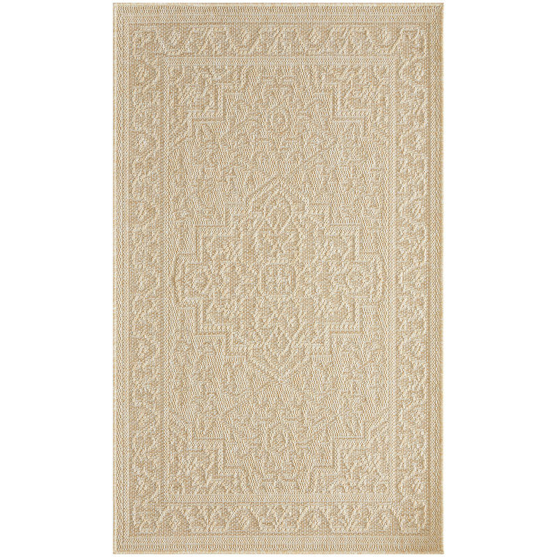 Gerritt Persian Indoor/Outdoor Area Rug, Rectangle 3' x 5'