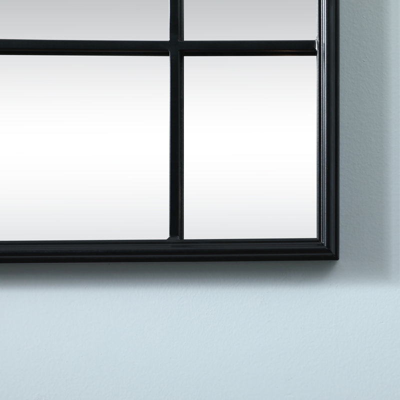 Miroir mural Chancey, Noir, H 40 po x l 30 po