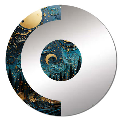 Chakina - Half Circle Wall Mirror