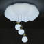 Acrylic Semi Flush Mount
